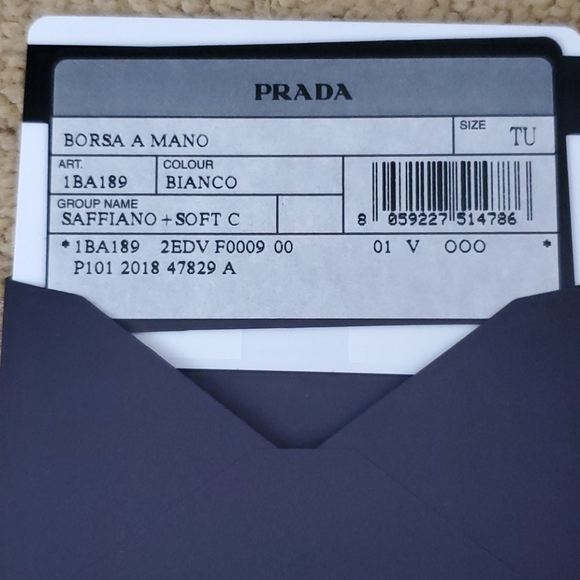 New Borsa A Mano Bianco 2-way Purse White Saffiano - Picture 6 of 15